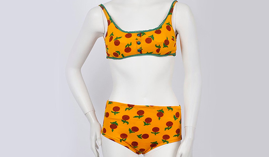 Blommig bikini
