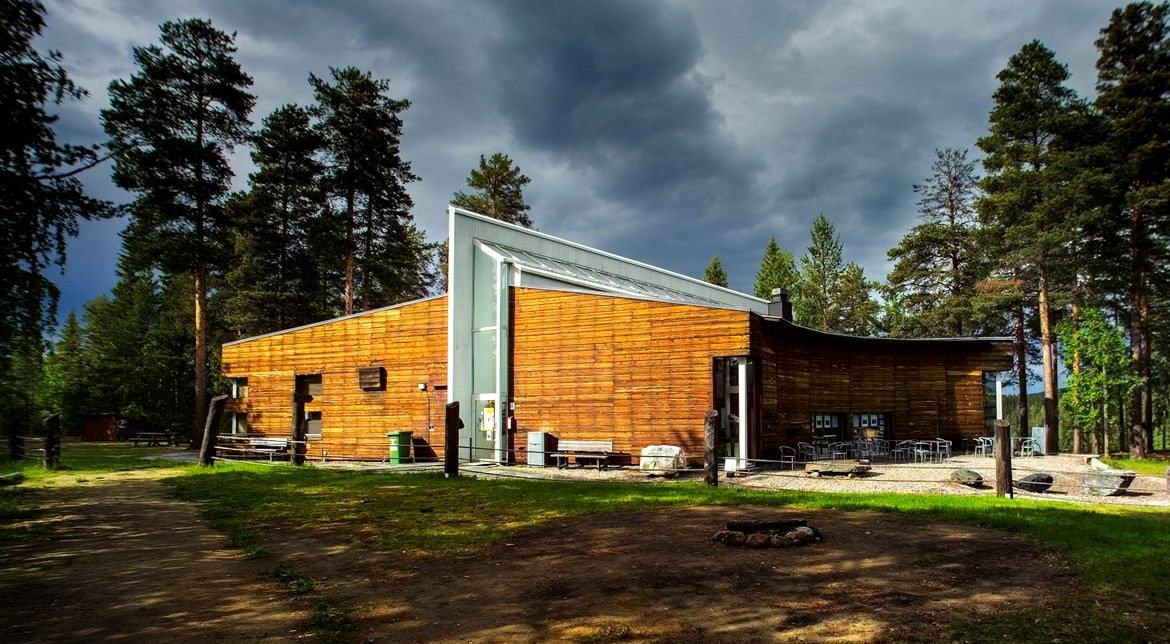 Museibyggnad i Vuollerim