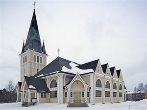 Kyrkan I Arvidsjaur Foto Daryoush Tahmasebi 012