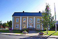 Tullstationen Haparanda Gamla Byggnaden Foto Daryoush Tahmasebi