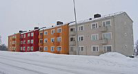 Bostadshus Kiruna Foto Jennie Sjoeholm